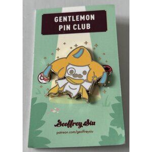 Gentlemon Pin Club Jirachi Enamel Pin By Geoffrey Siu Pokemon